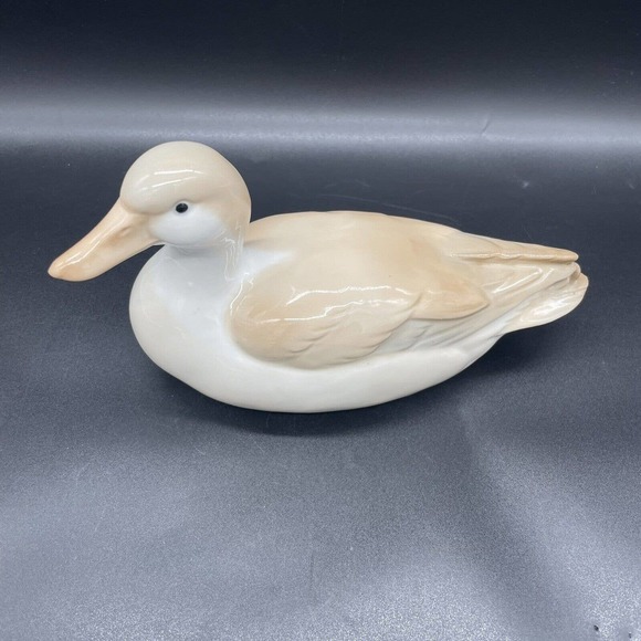 Otagiri Duck Figurines OMC Figurines Porcelain MCM Vintage Pair Set Of TWO (2) - Picture 10 of 16
